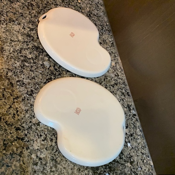 Noritake Vintage Handpainted Lusterware Snack Plates - Picture 5 of 7